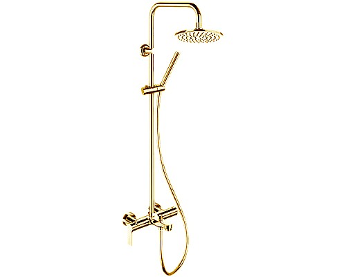 Душевая система Remer Class Line L34X7MMM20DO Золото глянцевое