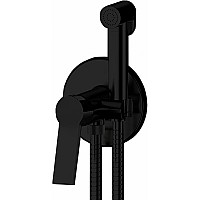Гигиенический душ со смесителем Remer Slash SL65WNO Черный матовый