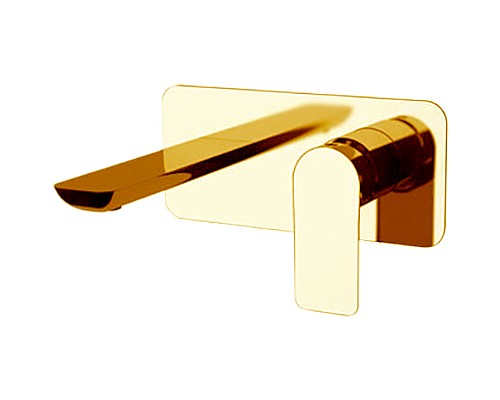 Смеситель для раковины Remer Infinity I15LKBBG Золото брашированное