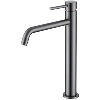 Смеситель для раковины Caprigo Don 53-025-GUN Вороненая сталь