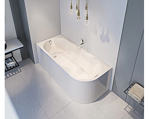 Акриловая ванна Bas Веста 170x75 L В 00143 без гидромассажа