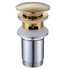 Донный клапан Caprigo Parts click-clack Золото матовое