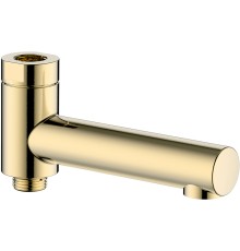 Излив для смесителя AQUAme Шлифованное золото
