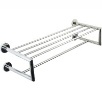 Полка для полотенец Nofer Niza 16854.B Хром