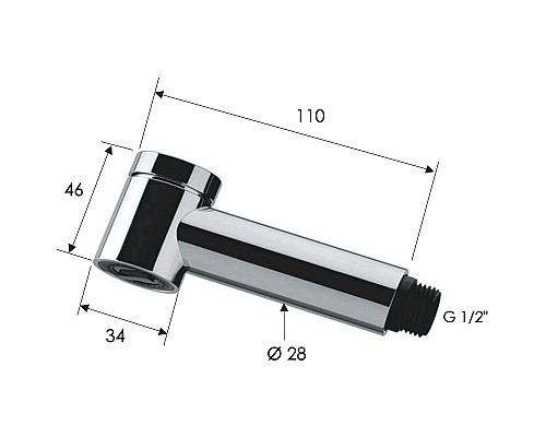 Гигиенический душ Remer 332EUX Хром