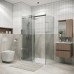 Душевой уголок Grossman Classic 110х90 профиль Хром стекло прозрачное