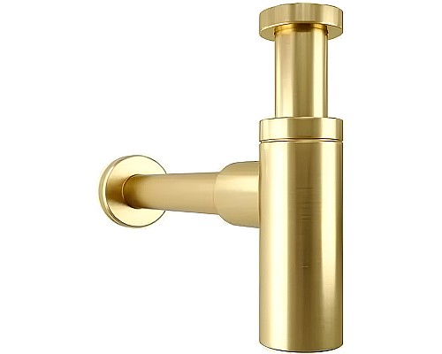 Сифон для раковины Remer 958LBG Золото брашированное