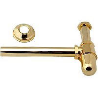 Сифон для раковины Remer 970114DO Золото глянцевое