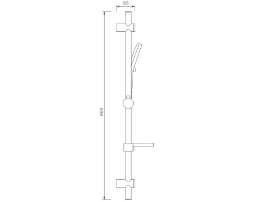 Душевой гарнитур Splenka S470.01 Хром