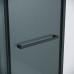 Душевой уголок Grossman Style 120х70 профиль Черный матовый стекло тонированное
