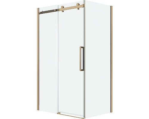 Душевая стенка Grossman Classic 80 200.K33.04.80.32.00 профиль Золото сатин стекло прозрачное