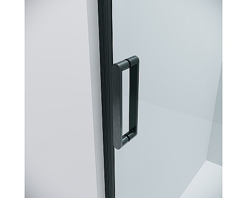 Душевая дверь Grossman Classic 110 100.K33.04.110.42.00 профиль Графит сатин стекло прозрачное