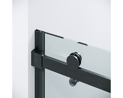 Душевая дверь Grossman Classic 110 100.K33.04.110.42.00 профиль Графит сатин стекло прозрачное