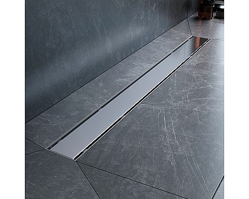 Душевой лоток AM.PM PrimeFlow 80 W02SC-U11-080-04SB с решеткой Хром матовый / под плитку Tile