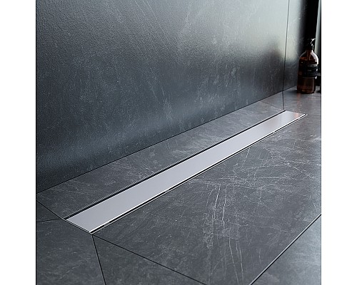 Душевой лоток AM.PM PrimeFlow 80 W02SC-U11-080-04SB с решеткой Хром матовый / под плитку Tile