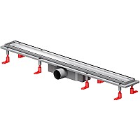 Душевой лоток AM.PM PrimeFlow 80 W02SC-U11-080-04SB с решеткой Хром матовый / под плитку Tile