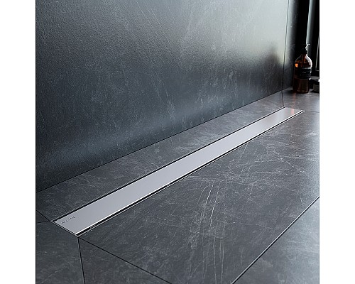 Душевой лоток AM.PM PrimeFlow 90 W02SC-U11-090-04SB с решеткой Хром матовый / под плитку Tile