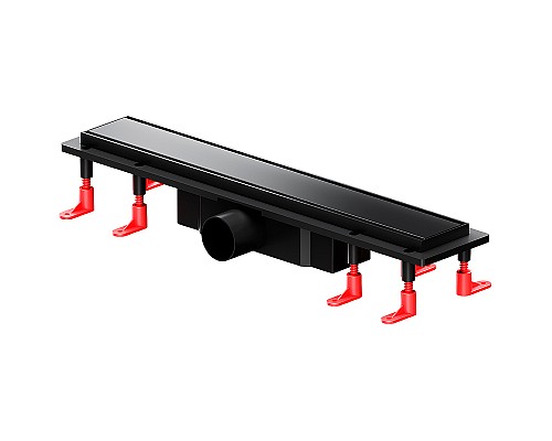 Душевой лоток AM.PM PrimeFlow 50 W02SC-U11-050-04BM с Черной матовой решеткой / под плитку Tile