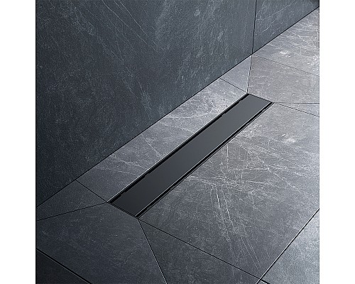 Душевой лоток AM.PM PrimeFlow 50 W02SC-U11-050-04BM с Черной матовой решеткой / под плитку Tile