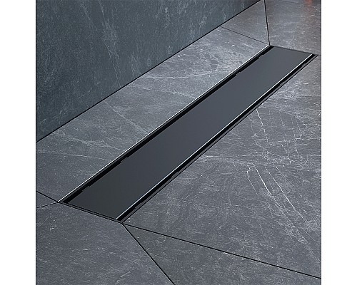 Душевой лоток AM.PM PrimeFlow 50 W02SC-U11-050-04BM с Черной матовой решеткой / под плитку Tile