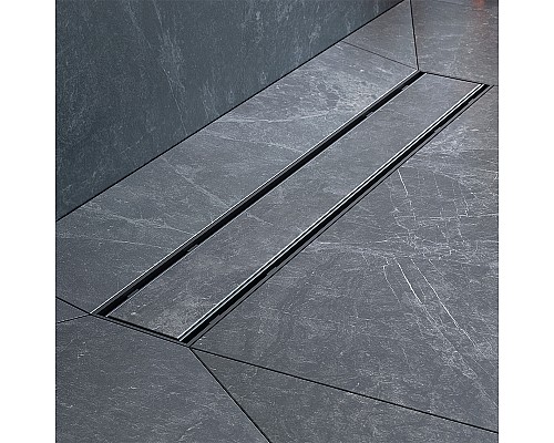 Душевой лоток AM.PM PrimeFlow 50 W02SC-U11-050-04BM с Черной матовой решеткой / под плитку Tile