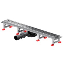 Душевой лоток AM.PM MasterFlow 70 W01SC-P11-070-01SB с решеткой Хром матовый Cut Gradient