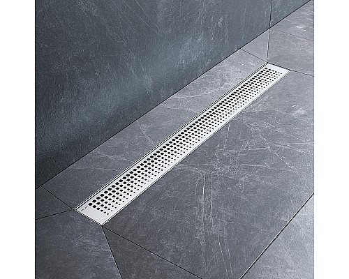 Душевой лоток AM.PM MasterFlow 70 W01SC-P11-070-01SB с решеткой Хром матовый Cut Gradient