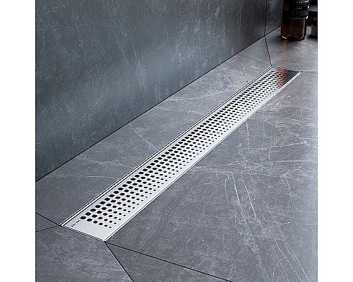 Душевой лоток AM.PM MasterFlow 70 W01SC-P11-070-01SB с решеткой Хром матовый Cut Gradient