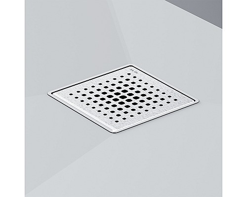 Душевой трап AM.PM MasterFlow 10 W01BD-P11-010-01SB с решеткой Хром матовый Cut Gradient