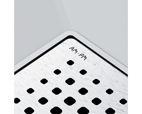 Душевой трап AM.PM MasterFlow 10 W01BD-P11-010-01SB с решеткой Хром матовый Cut Gradient