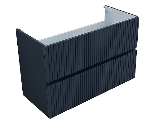 Тумба под раковину Aquanet Джейн 100 313304 подвесная Маренго