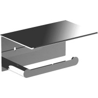 Держатель туалетной бумаги Nofer Verona 16876.B с полкой Хром