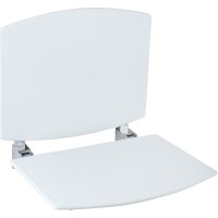 Сиденье для душа Nofer 15042.FIX.NBA Белое