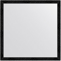 Зеркало Evoform Definite 59х59 BY 7484 в багетной раме - Черные дюны 32 мм