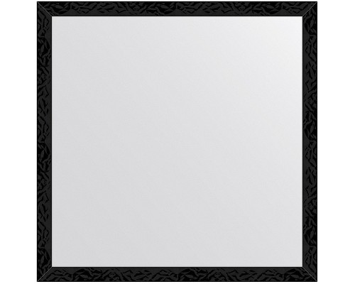 Зеркало Evoform Definite 59х59 BY 7484 в багетной раме - Черные дюны 32 мм