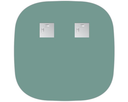 Зеркало Evoform Primary 50х50 BY 0136 со шлифованной кромкой