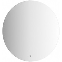 Зеркало Evoform Ledshine d70 с подсветкой 18 W - сенсорный выключатель - теплый белый свет