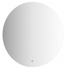 Зеркало Evoform Ledshine d70 с подсветкой 18 W - сенсорный выключатель - теплый белый свет