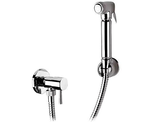 Гигиенический душ с запорным вентилем Remer 332REL Хром