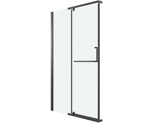 Душевая дверь Grossman Pragma 110 100.K33.03.110.21.00 профиль Черный матовый стекло прозрачное