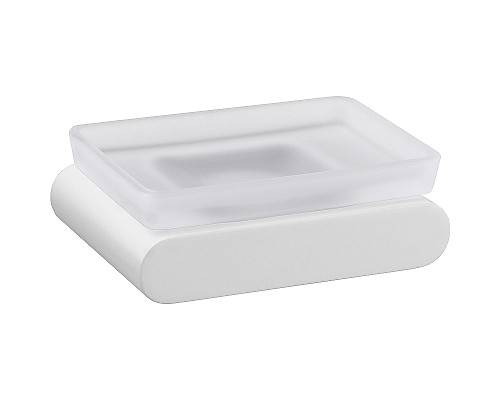 Мыльница Remer Lounge LN10BO Белая матовая