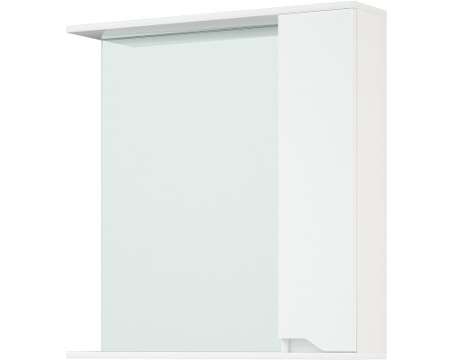 Зеркало со шкафом Corozo Теона 80 R Белое
