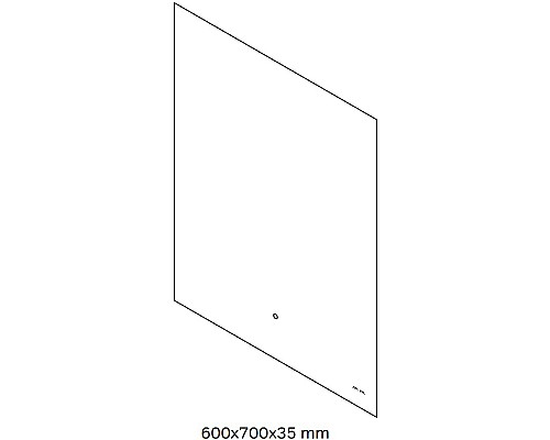 Зеркало AM.PM X-Joy 60 M85MOX10601S с подсветкой с ИК-сенсорным выключателем