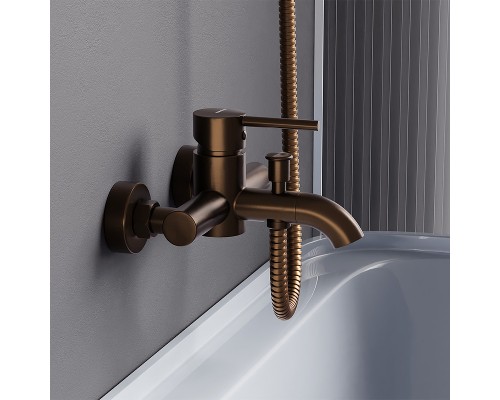 Смеситель для ванны Damixa Scandinavian Pure 361000500 Розовое золото