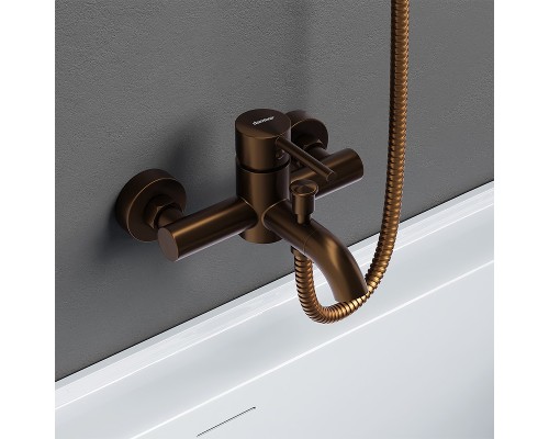 Смеситель для ванны Damixa Scandinavian Pure 361000500 Розовое золото