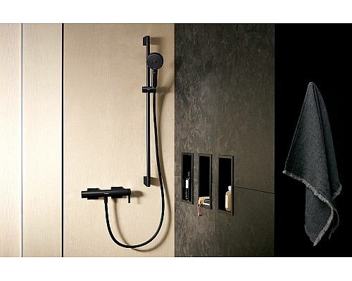 Смеситель для душа Hansgrohe Tecturis E 73620670 Черный матовый