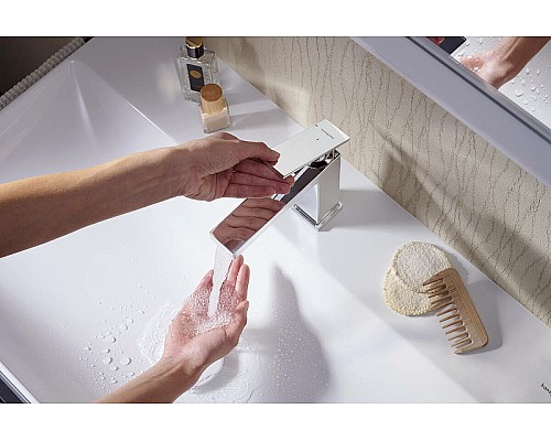 Смеситель для раковины Hansgrohe Tecturis E 73010000 Хром