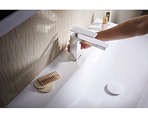 Смеситель для раковины Hansgrohe Tecturis E 73010000 Хром