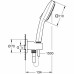 Душевой гарнитур Grohe Tempesta Cube 110 Хром
