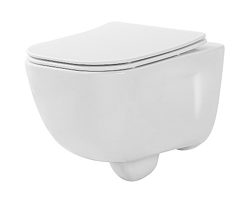 Унитаз биде Aquatek Дива AQ2012B-00 подвесной с сиденьем Микролифт